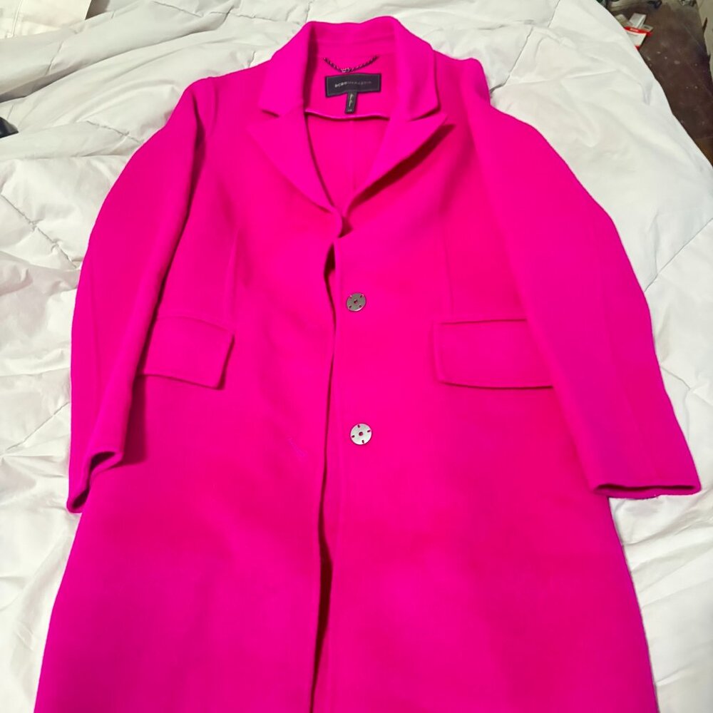 BCBG MAXAZRIA Hot Pink Wool cost